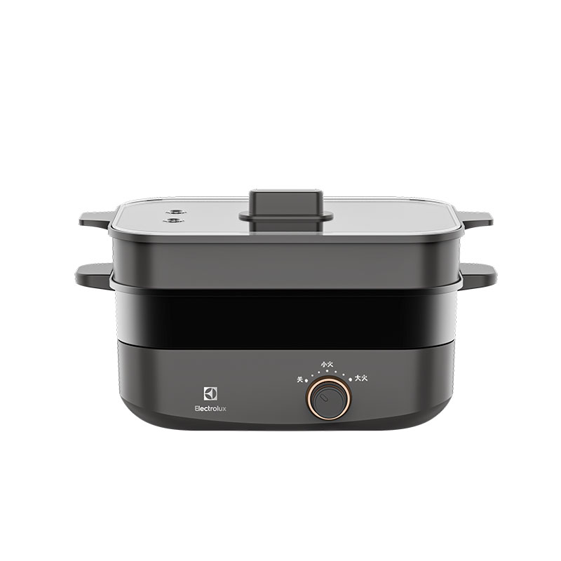 伊莱克斯（Electrolux）多功能料理锅1350W EGHP-6120（单位：台） 铁灰色