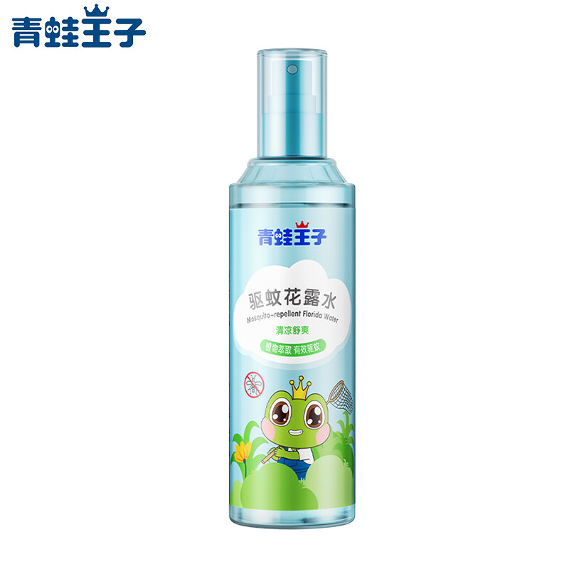 W2-青蛙王子驱蚊花露水185ml（瓶） 天蓝色