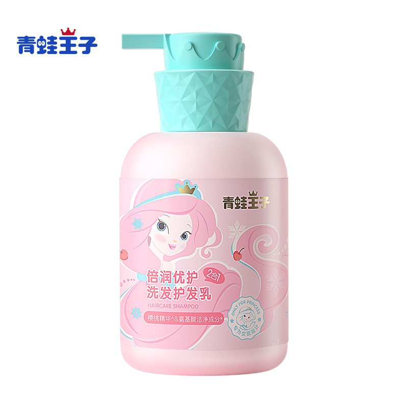 AQ1-青蛙王子倍润优护洗发护发乳500ml（瓶） 粉色