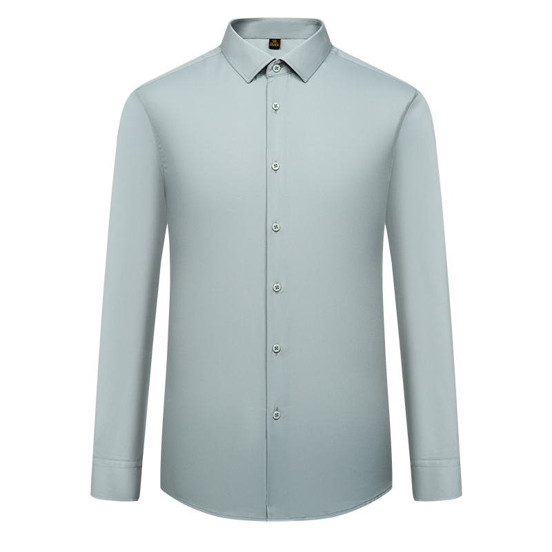 丰讯零感免烫可机洗男士长袖衬衫FXPS2350（单位：件） 豆绿 170