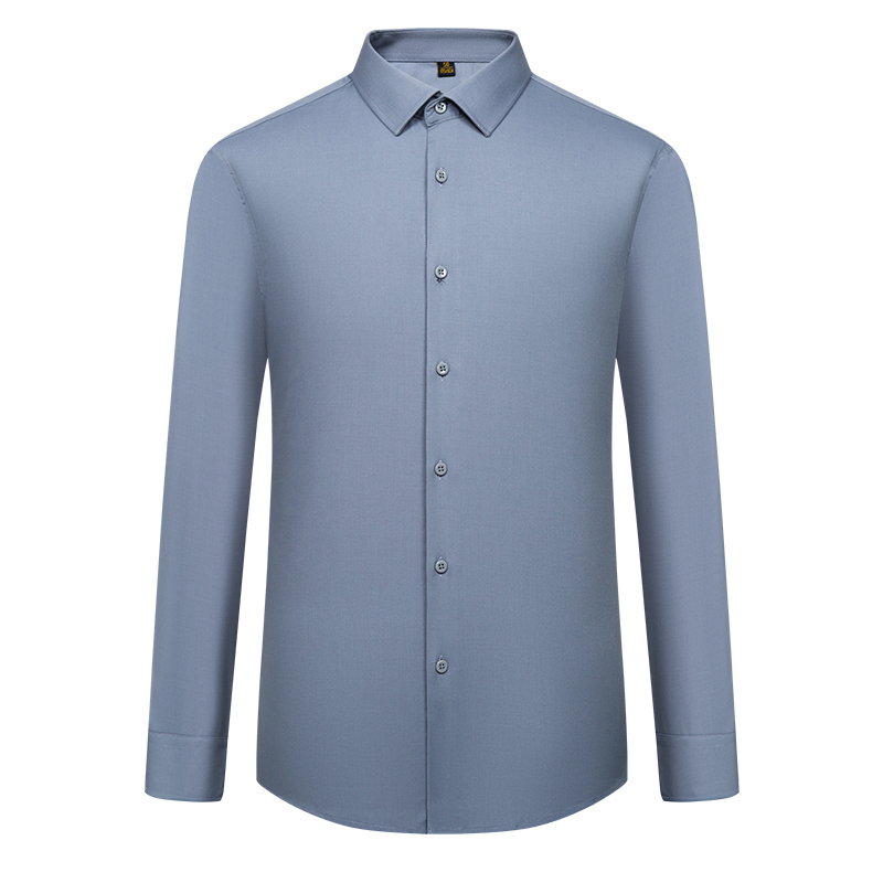 丰讯零感免烫可机洗男士长袖衬衫FXPS2350（单位：件） 蓝灰 175