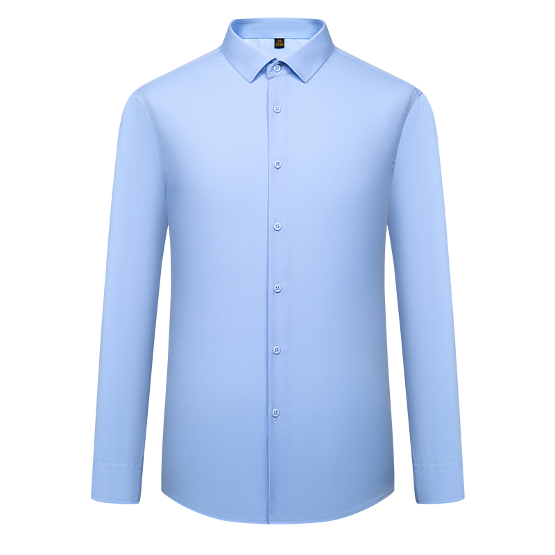 丰讯零感免烫可机洗男士长袖衬衫FXPS2350（单位：件） 蓝色 170