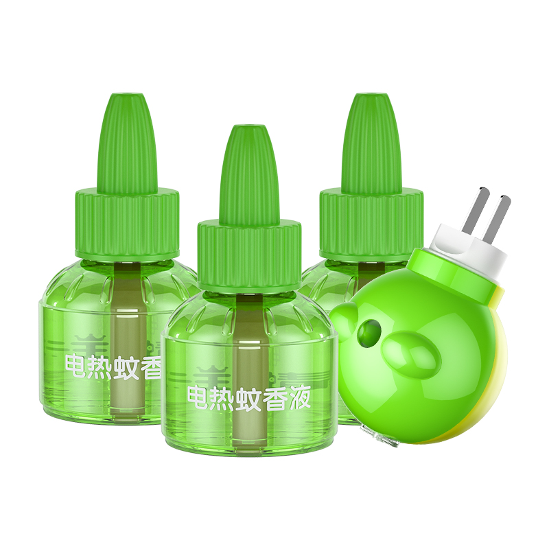 青蛙王子电热蚊香液器套装（3+1）（小麦胚芽）（一套） 白色