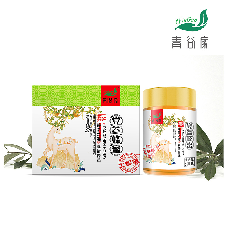 陇西县党参土蜂蜜500g/盒 自然色