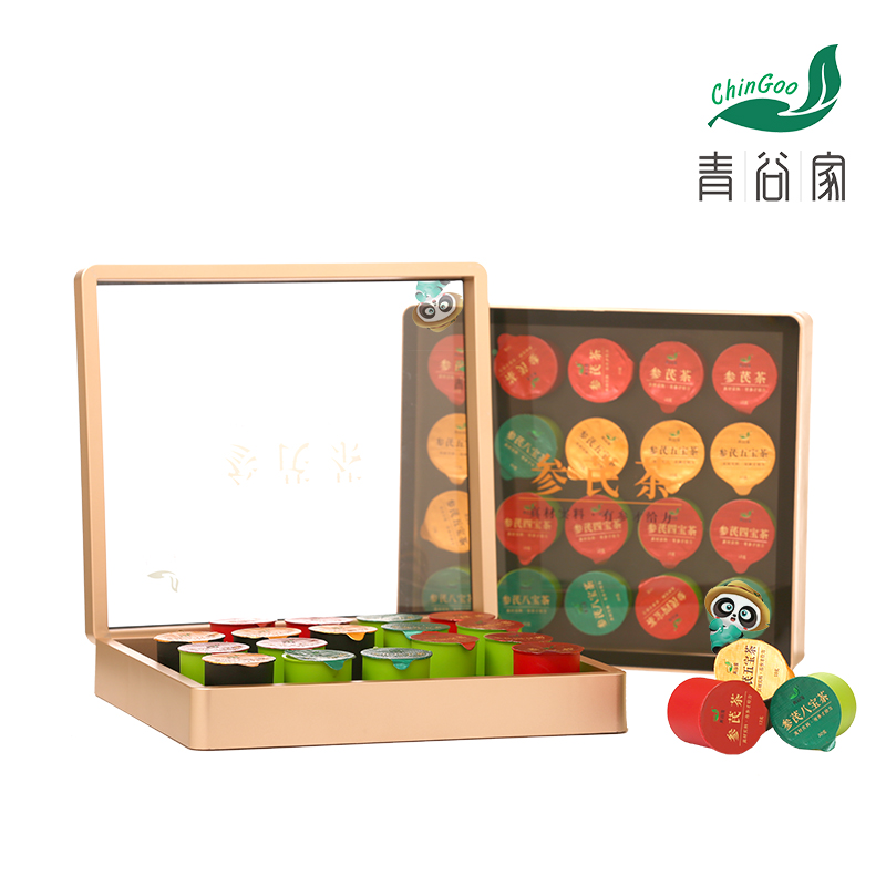 陇西县参芪小罐茶360克 拿铁色