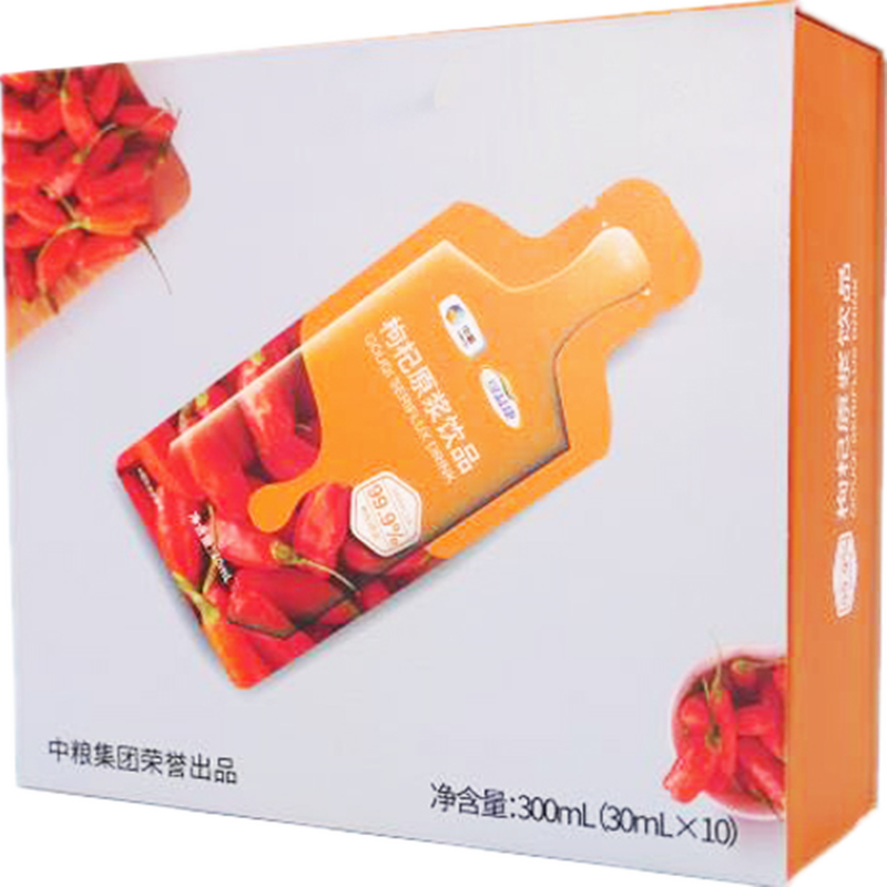 中粮可益康枸杞原浆300ml 橙色