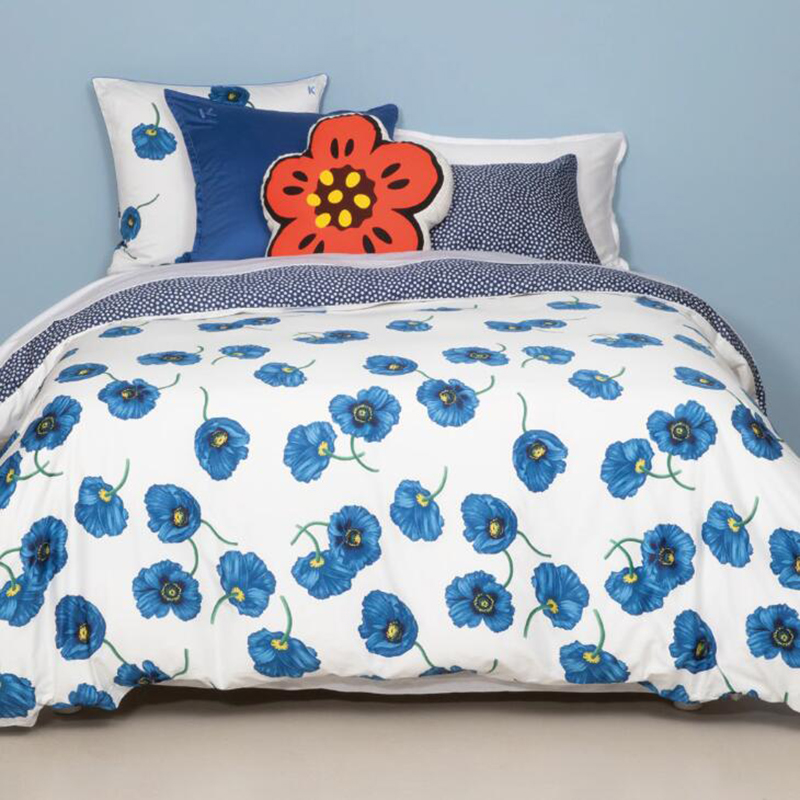 KENZO Koqelico 丽春全棉4件套KCA-010（单位：套）（新疆、西藏地区不发货）  