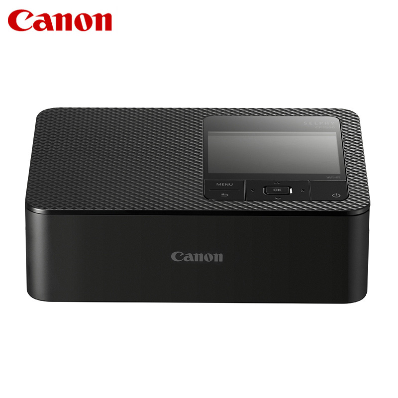 佳能（Canon）小型照片打印机SELPHY CP1500 一款APP打印过程全搞定 3.5"显示屏 黑色