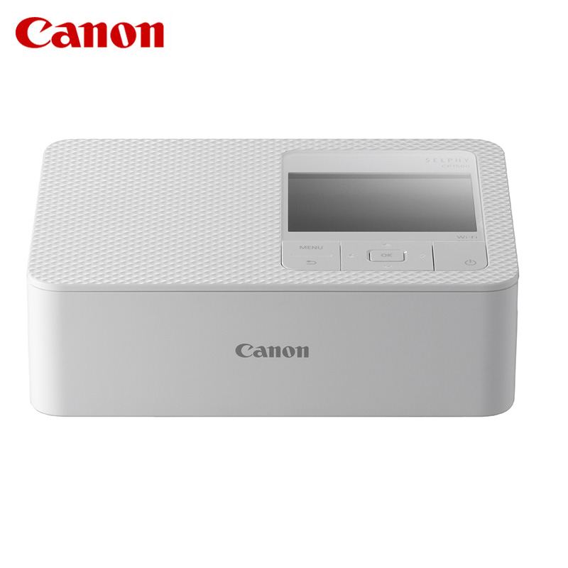佳能（Canon）小型照片打印机SELPHY CP1500 一款APP打印过程全搞定 3.5"显示屏 白色
