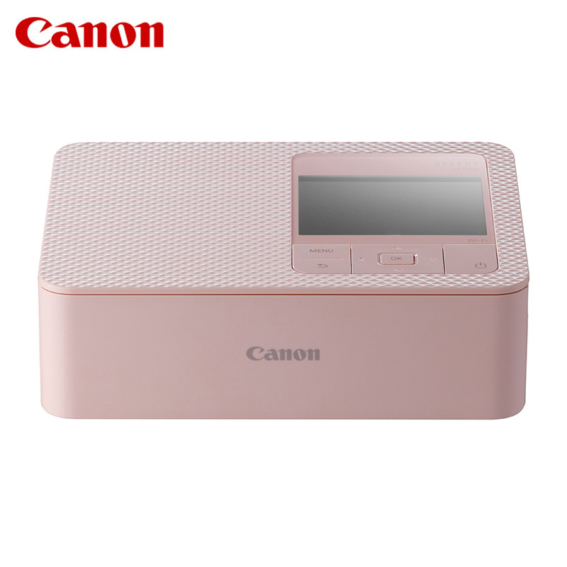 佳能（Canon）小型照片打印机SELPHY CP1500 一款APP打印过程全搞定 3.5"显示屏 粉色