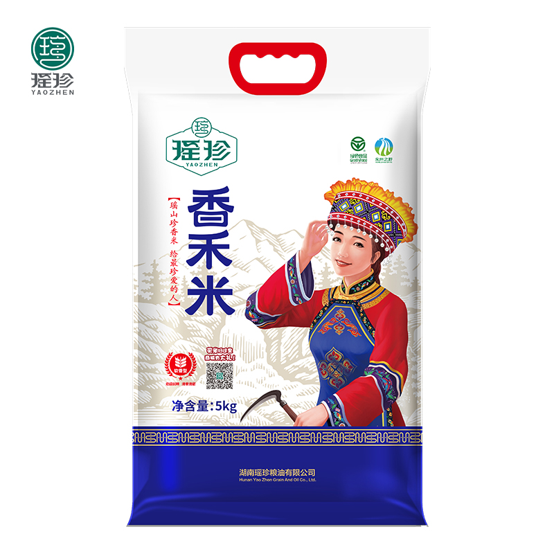 瑶珍生态 系列香禾米/真空5kg 麦饭石