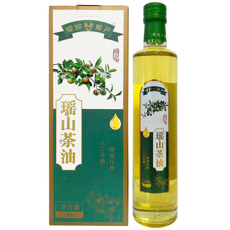瑶山茶油单礼盒500ML 浅灰色