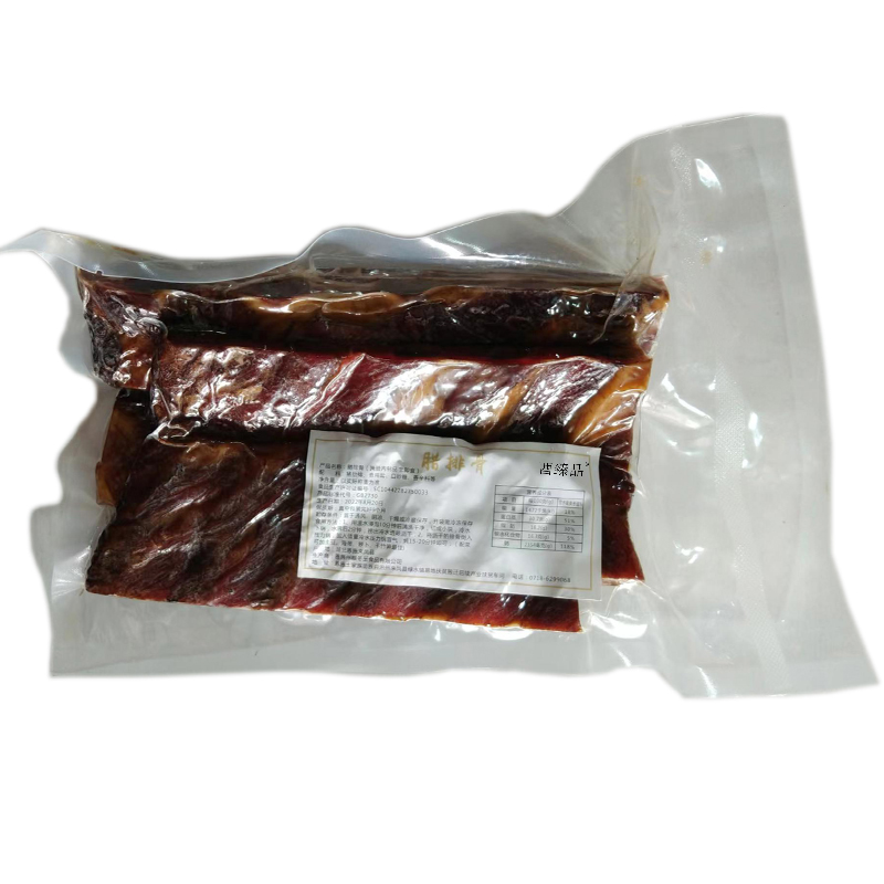 酉臻品 腊排骨（真空标签）500g/袋 自然色