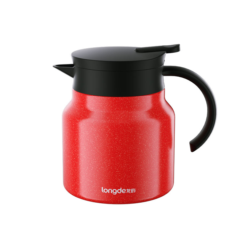 龙的（longde）保温壶家用水壶真空保温瓶LD-HW1008/个 红色