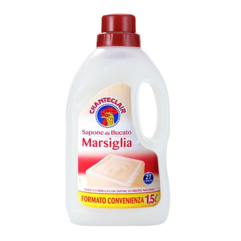 大公鸡管家 马赛洗衣液1500ml（单位：瓶） 白色