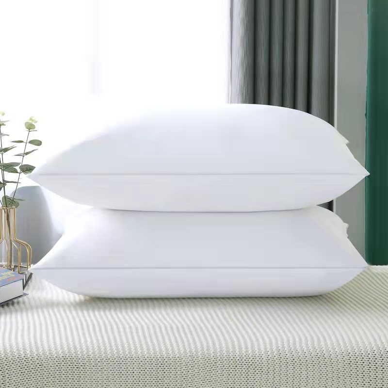 怡莲YL-Z2301蚕丝超柔枕芯枕睡眠颈椎枕酒店家用专用枕芯48*74CM净填充960克（单位：只) 本白色