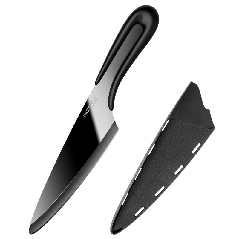 mycera美瓷陶瓷刀U系列一体陶瓷刀陶瓷厨师刀颜色随机U6B-B  随机   随机