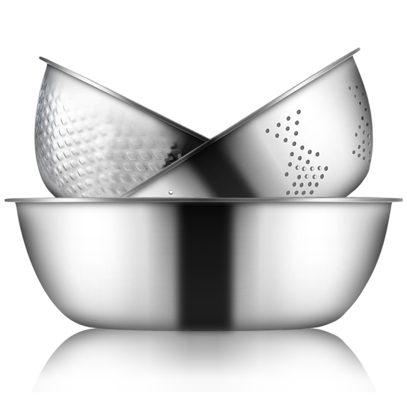 美厨米筛三件套MCM-3 不锈钢