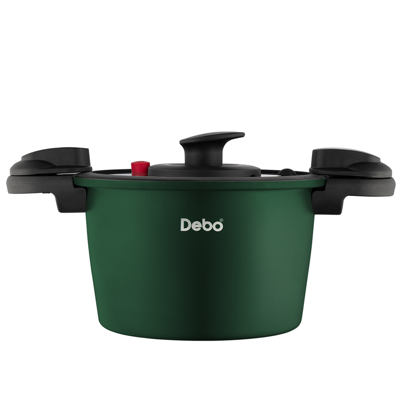 Debo德铂威洛特DEP-DS249微压锅24cm（单位：套） 绿色