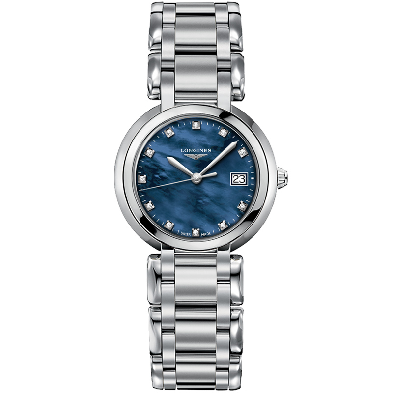 浪琴Longines心月系列石英女士腕表L8.112.4.98.6 蓝色