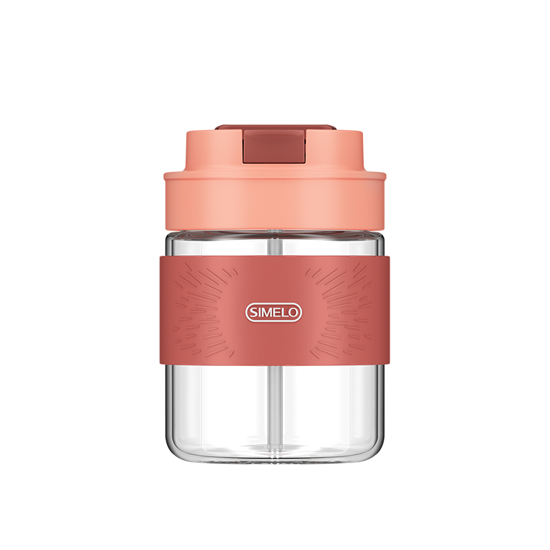 SIMELO印象京都新元气双饮咖啡玻璃杯350ML（单位：个） 维也纳粉