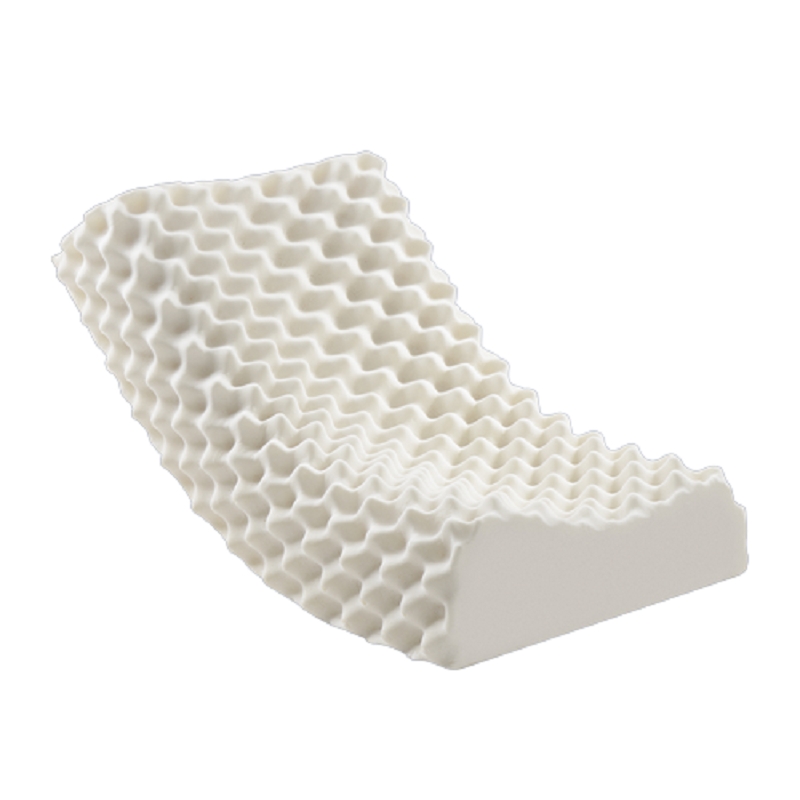 睡眠博士甄选92%乳胶含量乳胶颗粒按摩枕60*36*11/13cm 白色