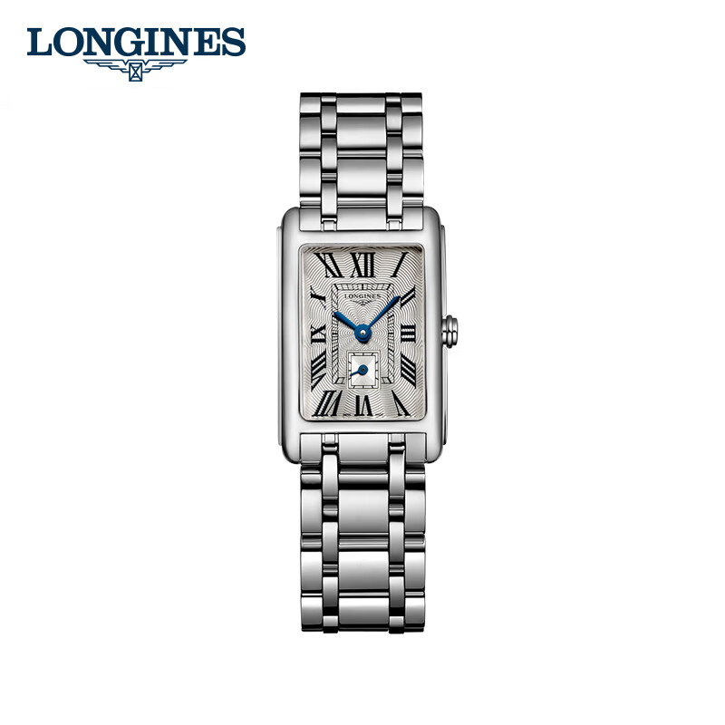浪琴Longines 黛绰维纳系列女士石英手表女腕表L5.255.4.71.6 白色