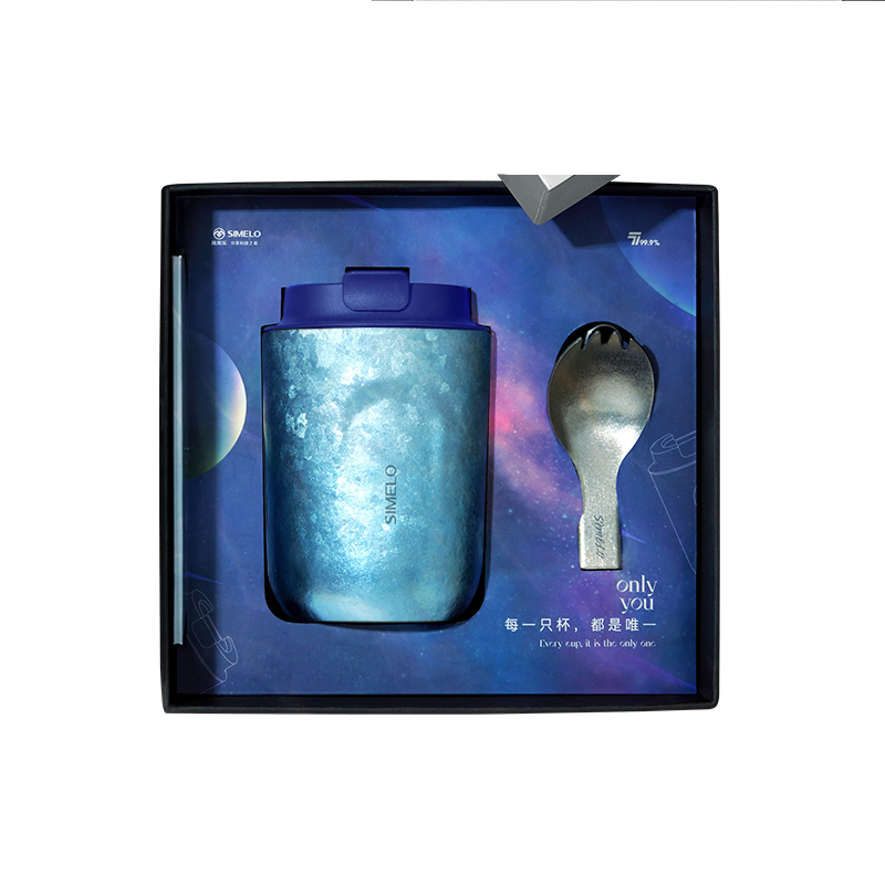 SIMELO印象京都琥珀金纯钛鲜萃咖啡杯220ML（单位：套） 浩瀚星际