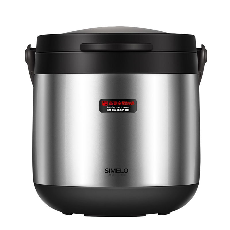 SIMELO印象京都系列高真空大师焖烧锅4.5L（单位：个） 钢本色