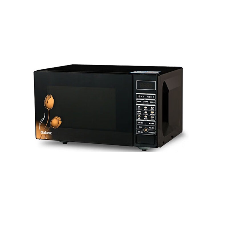 格兰仕（Galanz）23升家用大容量 微波光波炉 营养解冻G80F23CN3P-BM1(G0)台 黑色