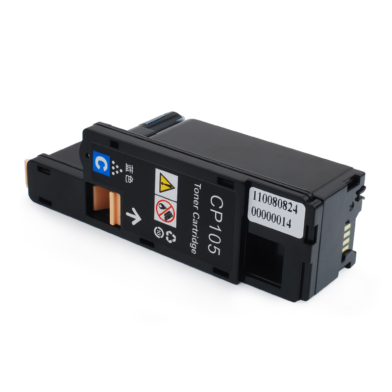 富士樱 CP105b 青色墨粉盒 蓝色适用施乐CP205 205w 205b 205f 215 蓝色