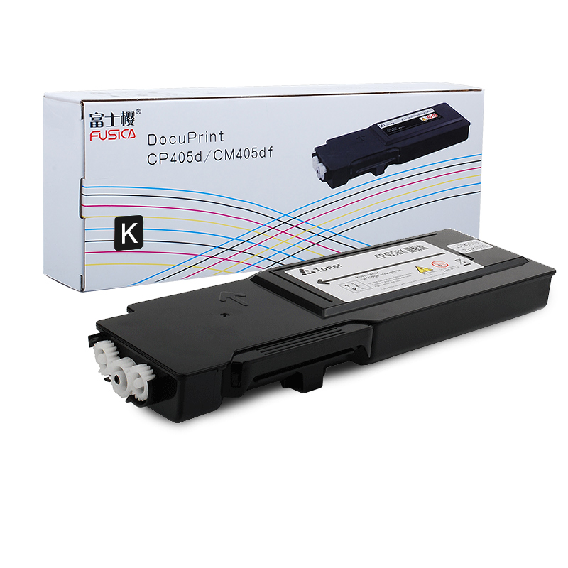 富士樱 CP405 K 黑色墨粉盒 适用施乐 CP405d CM405df 黑色