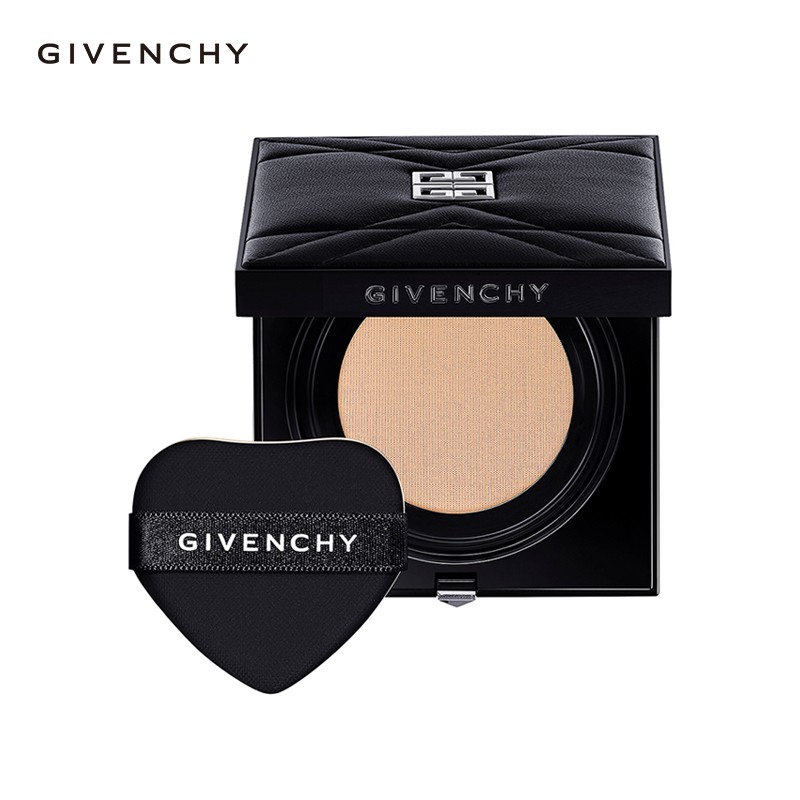 纪梵希高定恒颜持妆气垫粉底液C105色号13g 黑色