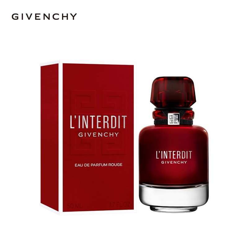 纪梵希心无禁忌迷红香水50ml 酒红