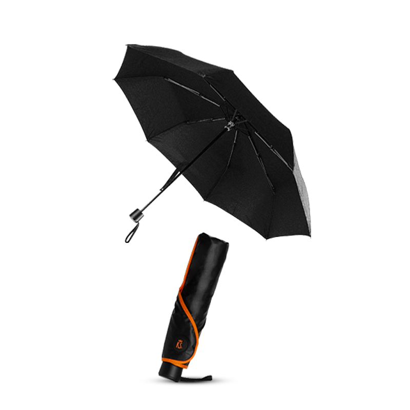 K.S.三折防晒晴雨两用伞KS-803 黑色