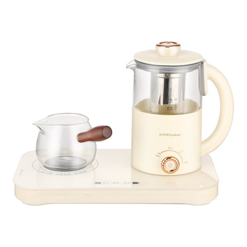 荣事达（Royalstar）迷你养生壶煮套装RS-GL06A（单位：台） 香槟色