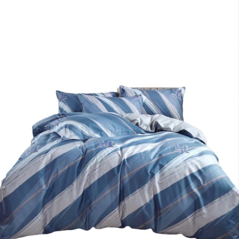 Fazeya/彩羊家纺全棉四件套博伦哥(蓝) 1DB1312 蓝色