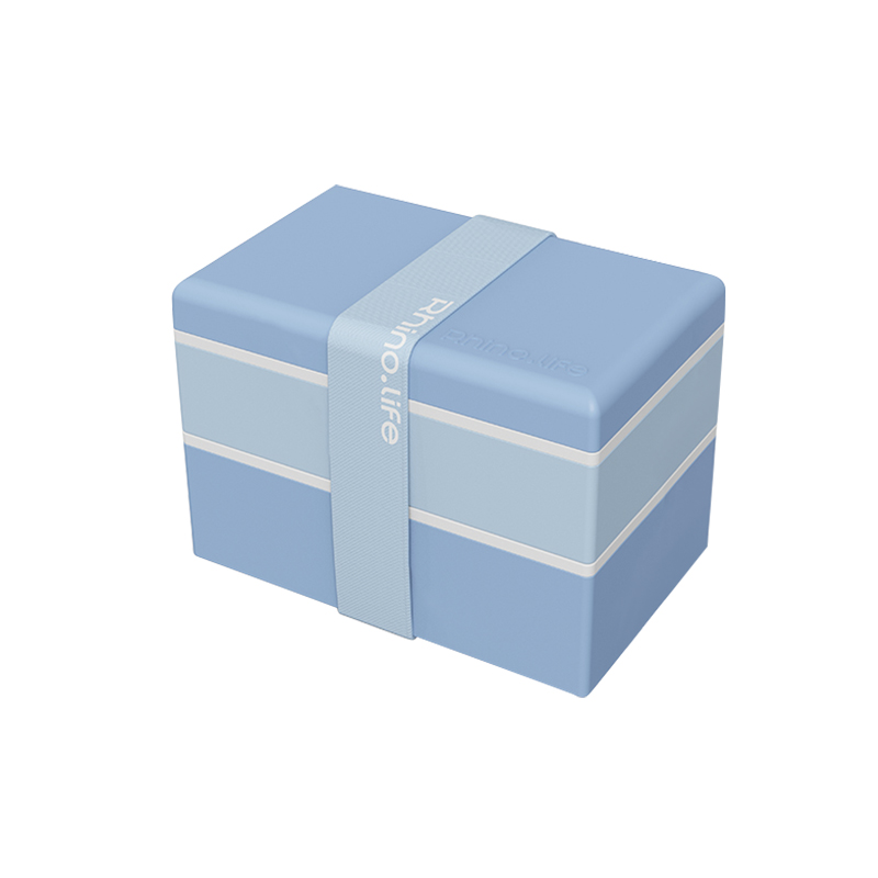 独角犀Rhino.life双层便当盒 云霄色