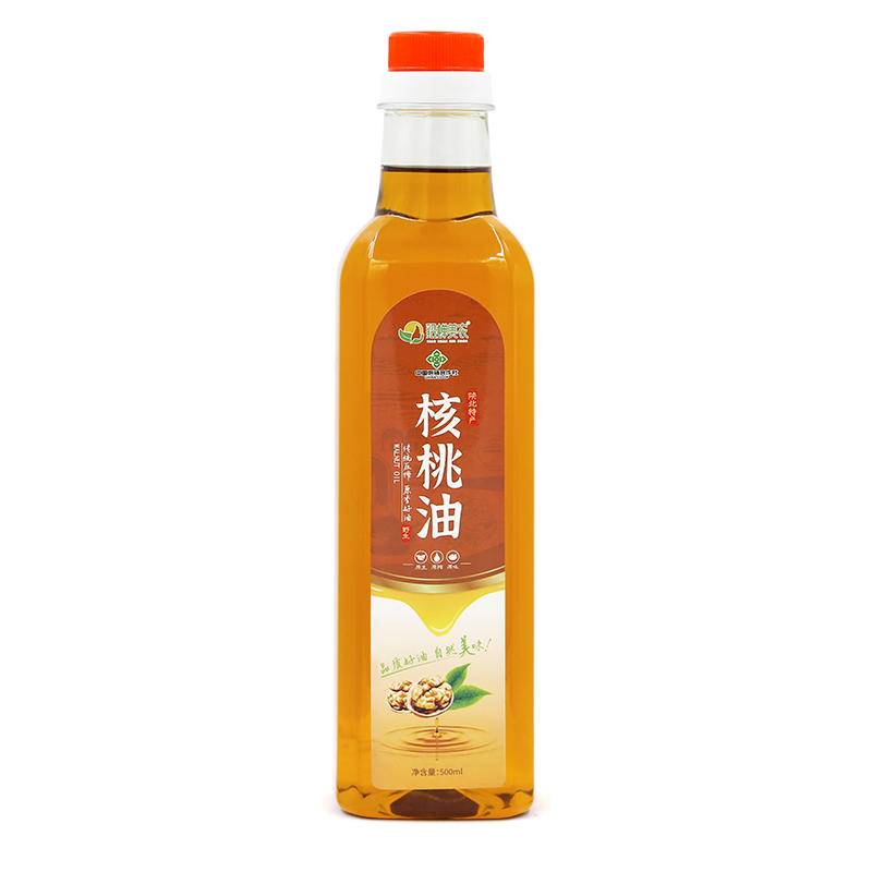 貂蝉美农物理压榨核桃油500ml  