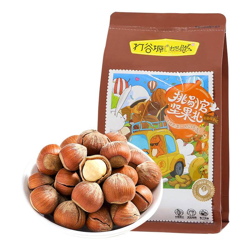 打谷塬烘炒坚果零食榛子果180g  