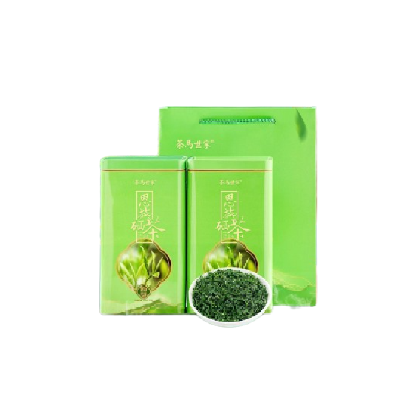 茶马世家 ZHQX0250BX 250*2罐/盒 明前春茶高山云雾绿茶 浅杉绿（单位：盒）