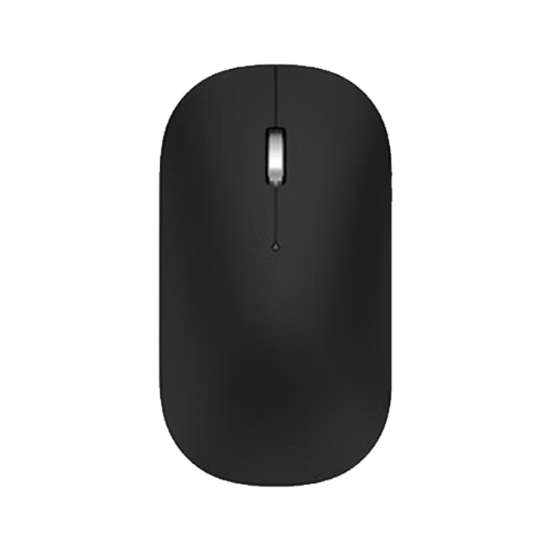 联想（Lenovo）无线鼠标轻音鼠标 Air Handle轻音无线鼠标 曜石黑