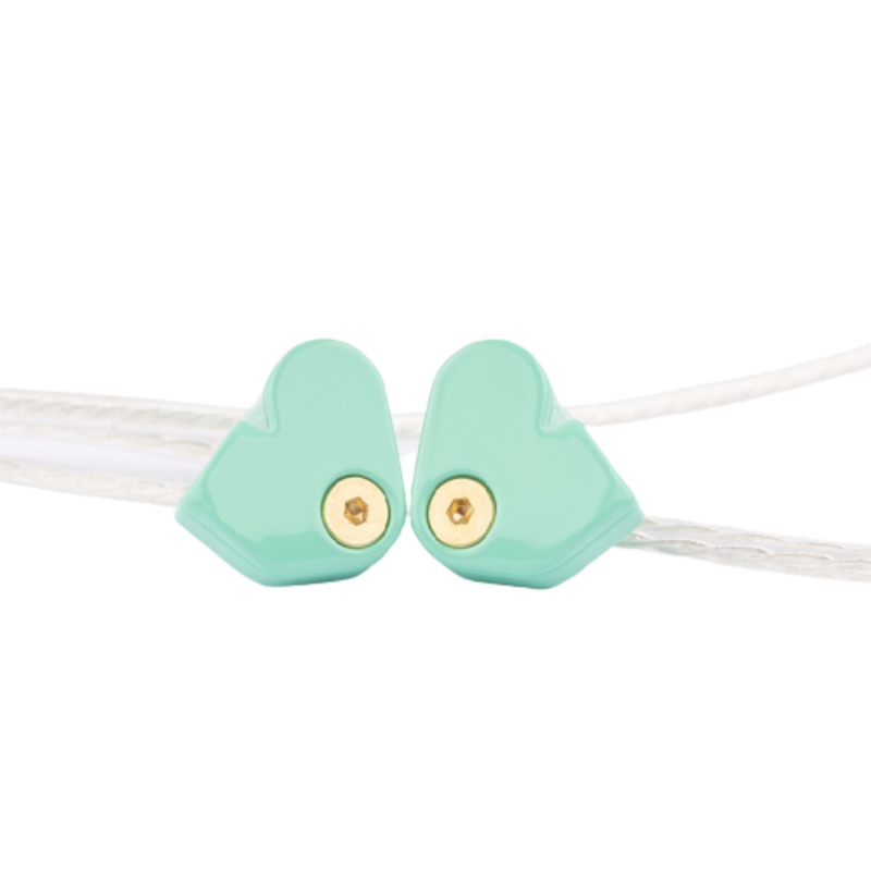 水月雨SSR 超级银船高性能单动圈挂耳式耳机HIFI耳机 绿色