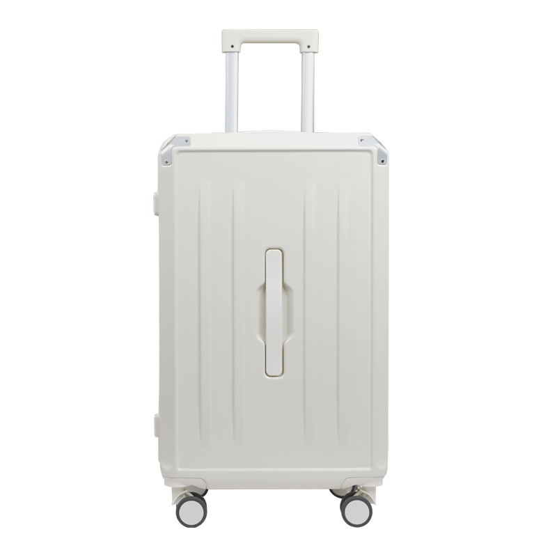 秀乐途（surelaptop）3320 时尚旅行箱ABS+PC万向轮拉杆箱男女行李箱旅行箱登机 箱 奶白 20寸