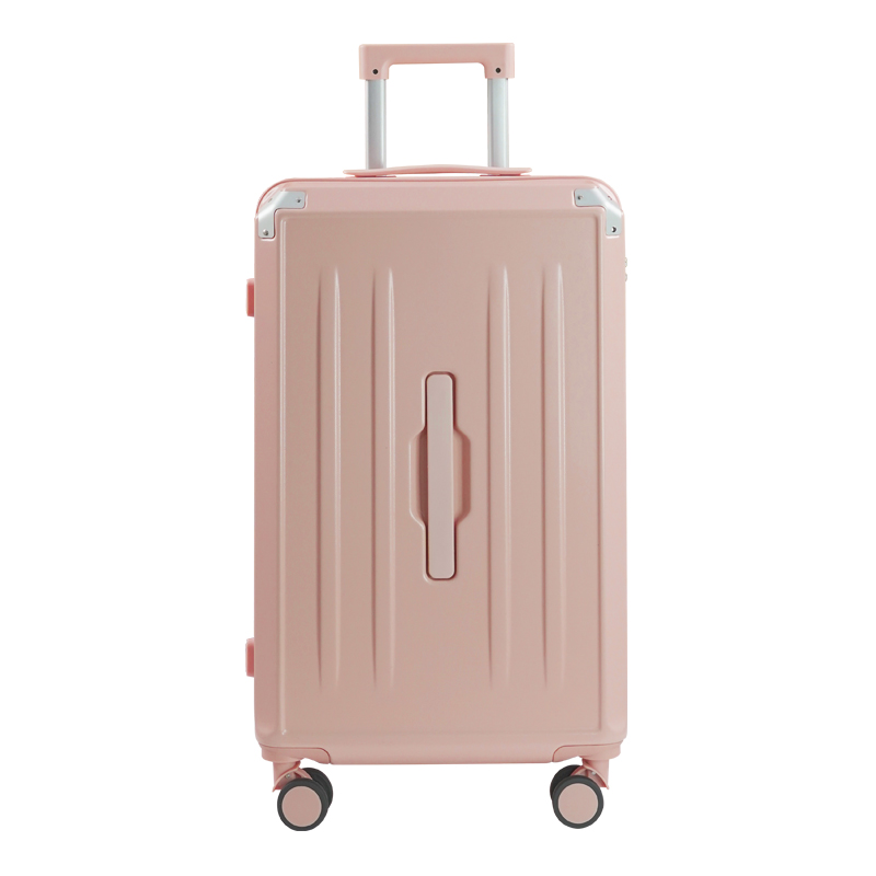 秀乐途（surelaptop）3320 时尚旅行箱ABS+PC万向轮拉杆箱男女行李箱旅行箱登机 箱 粉色 20寸