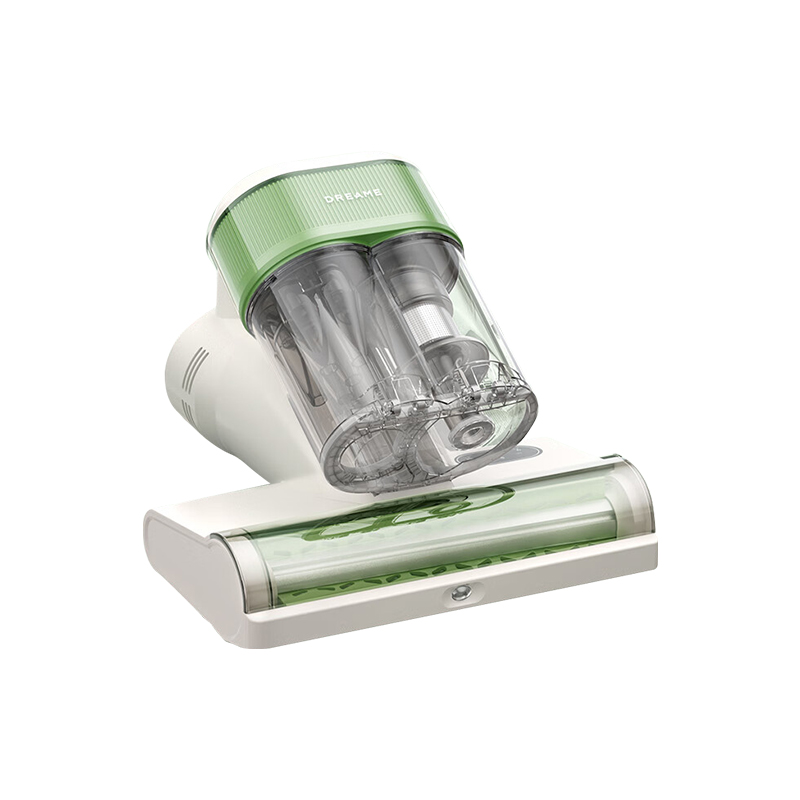 追觅 小型手持床上吸尘器 超声波紫外线杀菌 绿光显尘 去螨虫神器 D10S 300W 白色（单位：个）