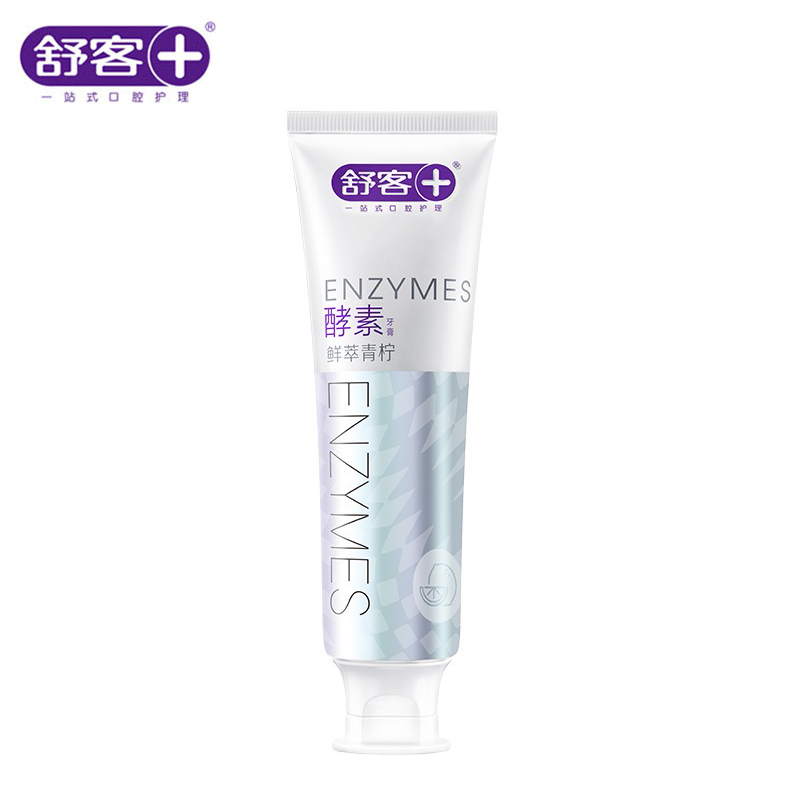 舒客（Saky） 牙膏 120g 酵素（鲜萃青柠） 水蓝色SK0012（单位：支）