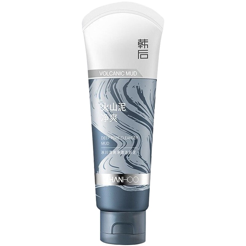 韩后（Hanhoo） 冰川清爽净澈洁颜泥100g HH-025 （单位：支）白色