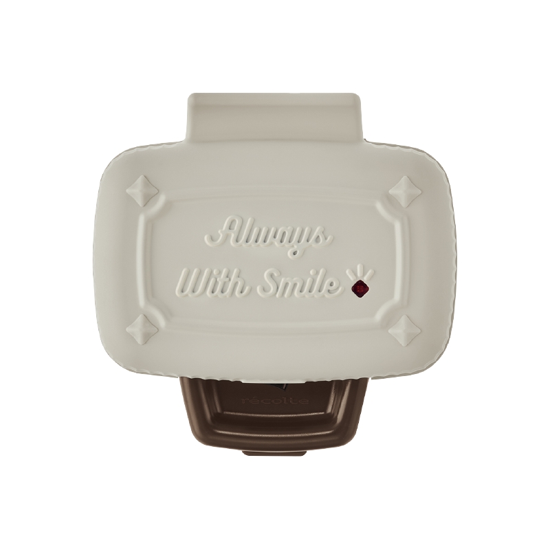 recolte（丽克特）RPS-3迷你三明治机（单位：台） 暖雾白