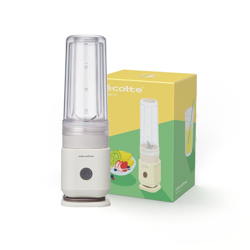 recolte（丽克特）RSB-4迷你果汁机 300ml（单位：台） 香草白